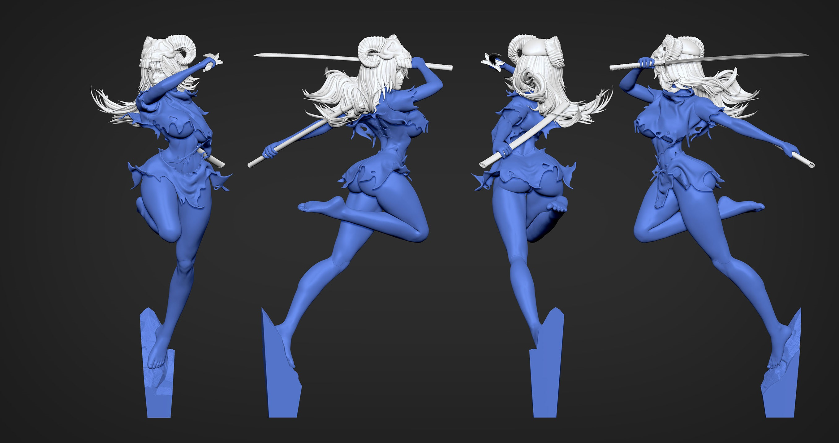 Bleach - Nelliel Tu Odelschwanck 3D Model