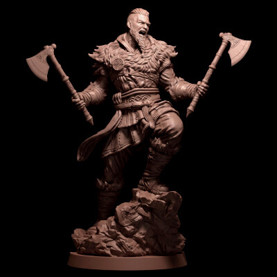 Eivor Assassin's Creed Valhalla 3D Print Model