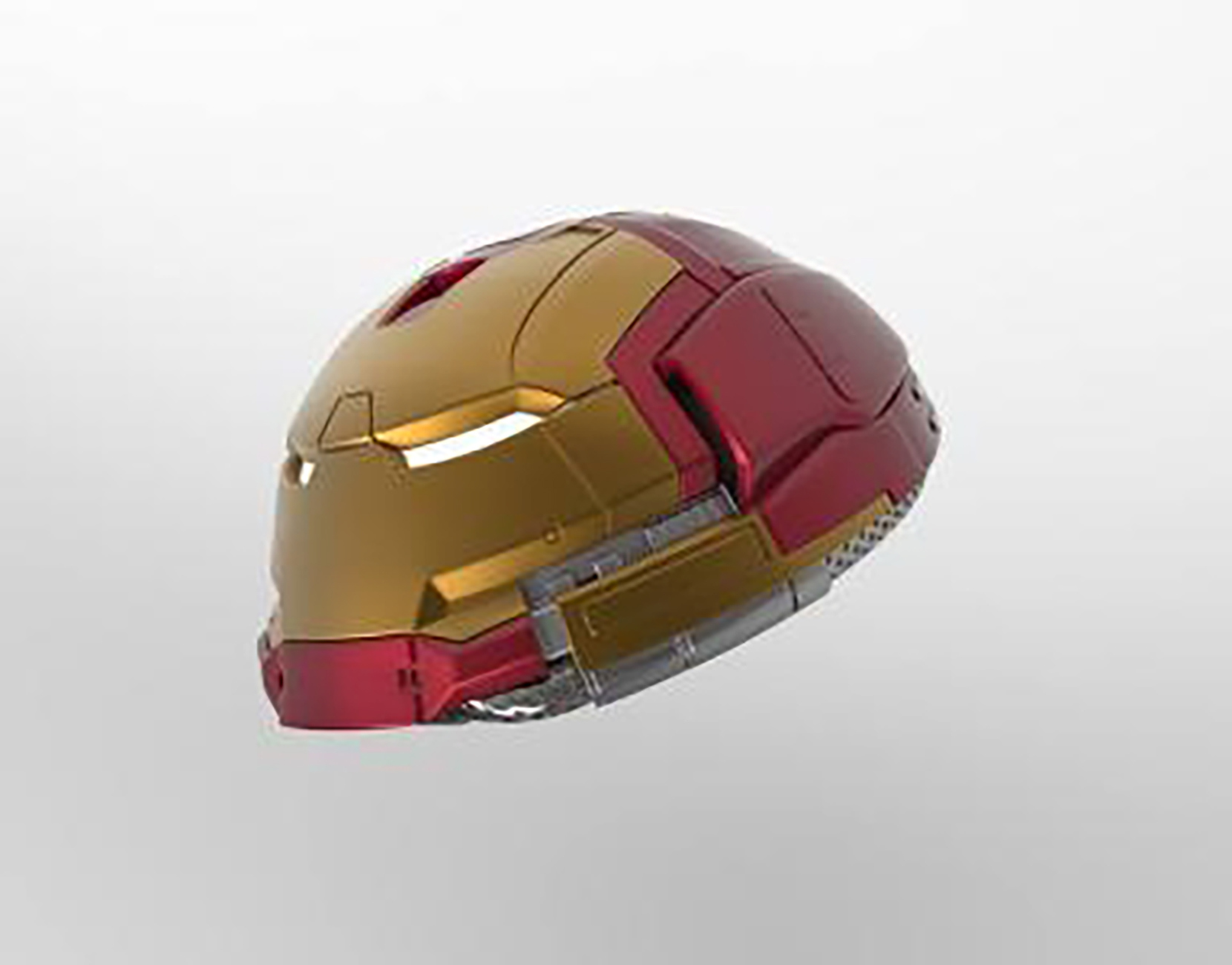 Hulkbuster MK44 Helmet 3D Print Model 3D Model