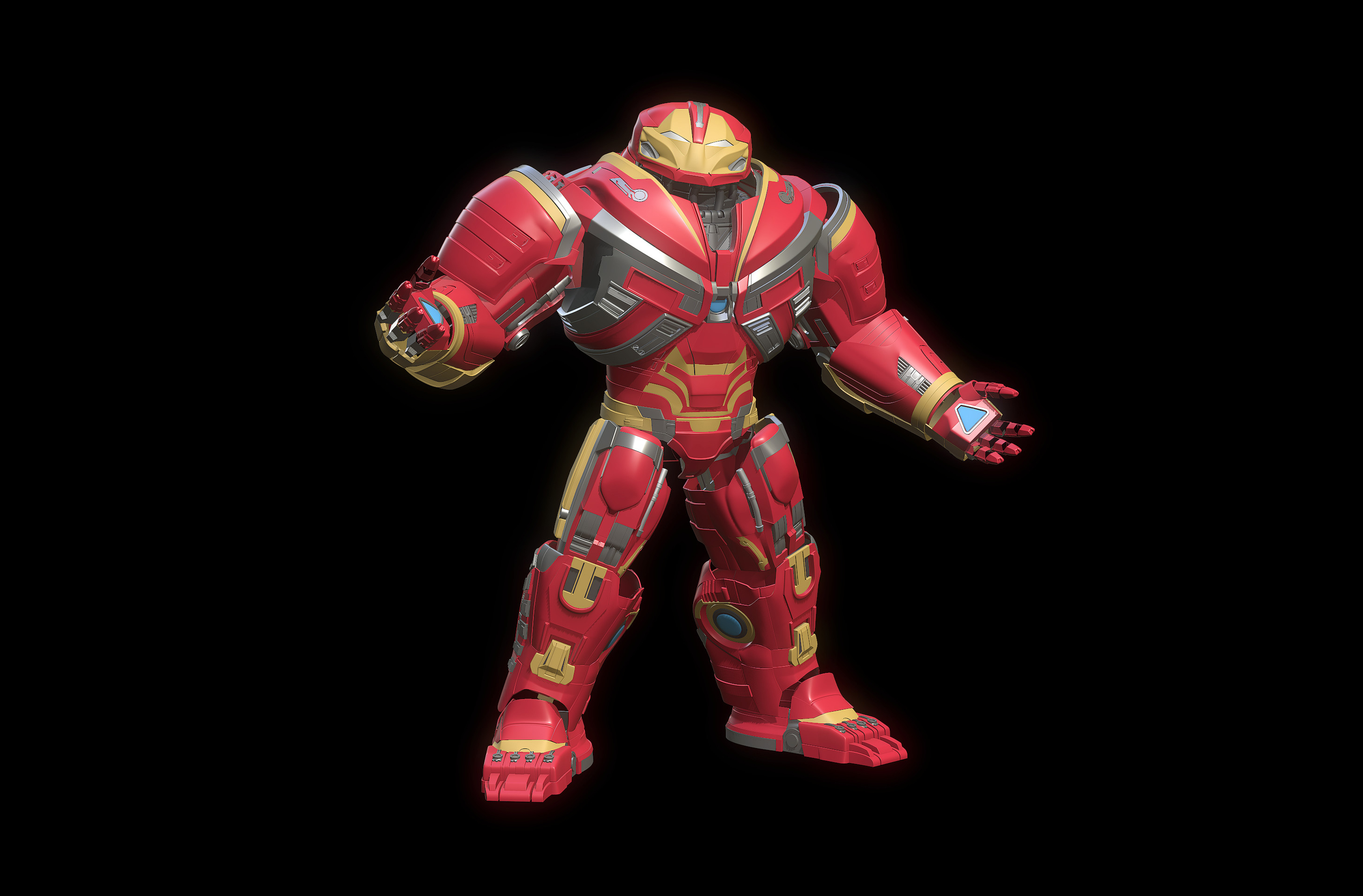 Infinity War Hulkbuster MK44 Full Armor 3D Print Model 3D Model