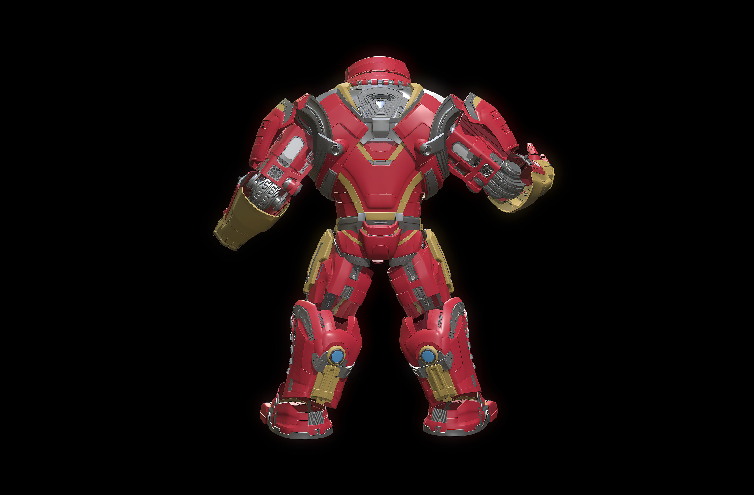 Infinity War Hulkbuster MK44 Full Armor 3D Print Model 3D Model