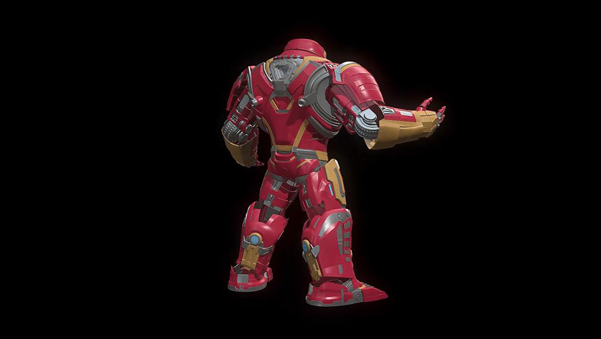 Infinity War Hulkbuster MK44 Full Armor 3D Print Model 3D Model