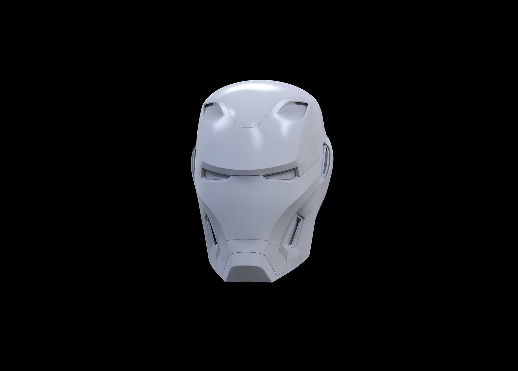 Iron Man Mark L MK 50 Helmet 3D Print Model 3D Model