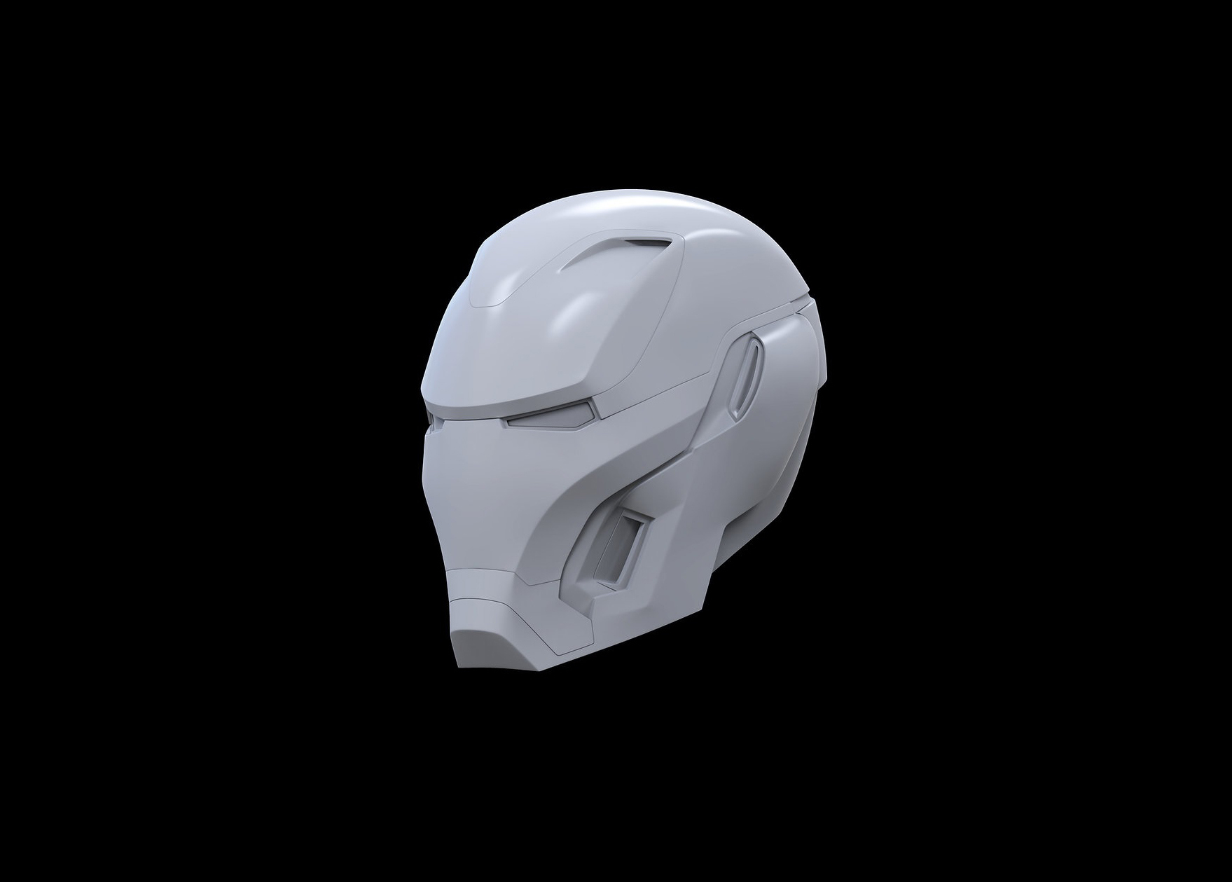 Iron Man Mark L MK 50 Helmet 3D Print Model 3D Model
