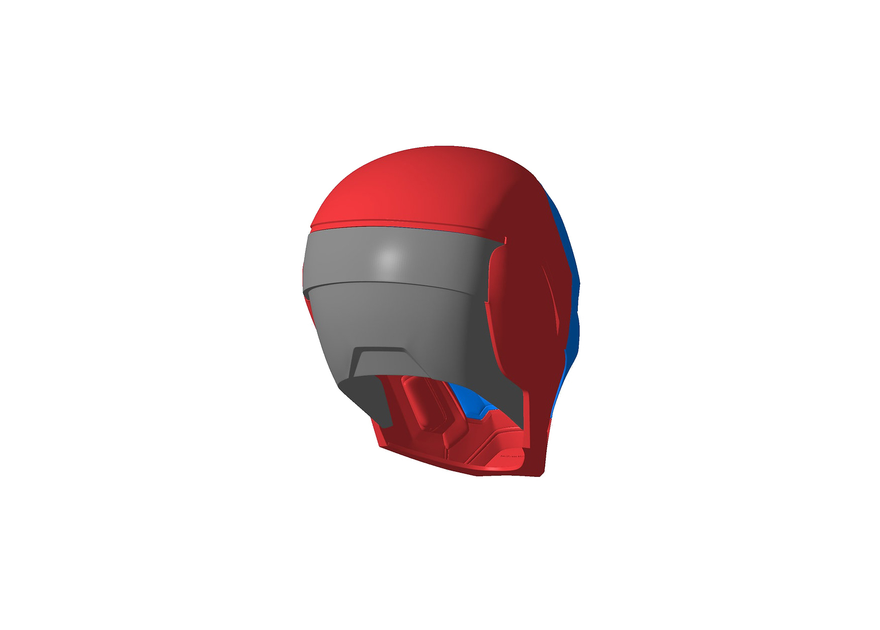 Iron Man Mark L MK 50 Helmet 3D Print Model 3D Model
