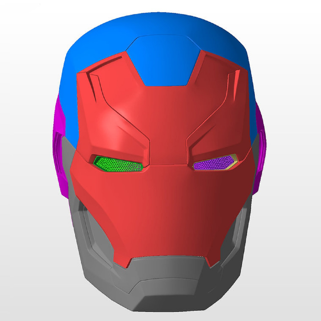 Iron Man Mark XLVI XLVII Armor MK 46 47 3D Print Model 3D Model