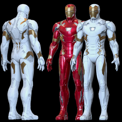 Iron Man Mark XLVI XLVII Armor MK 46 47 3D Print Model