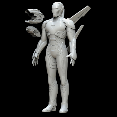 Iron Man MK 50 Full Body Armor Suit 3D Print Model