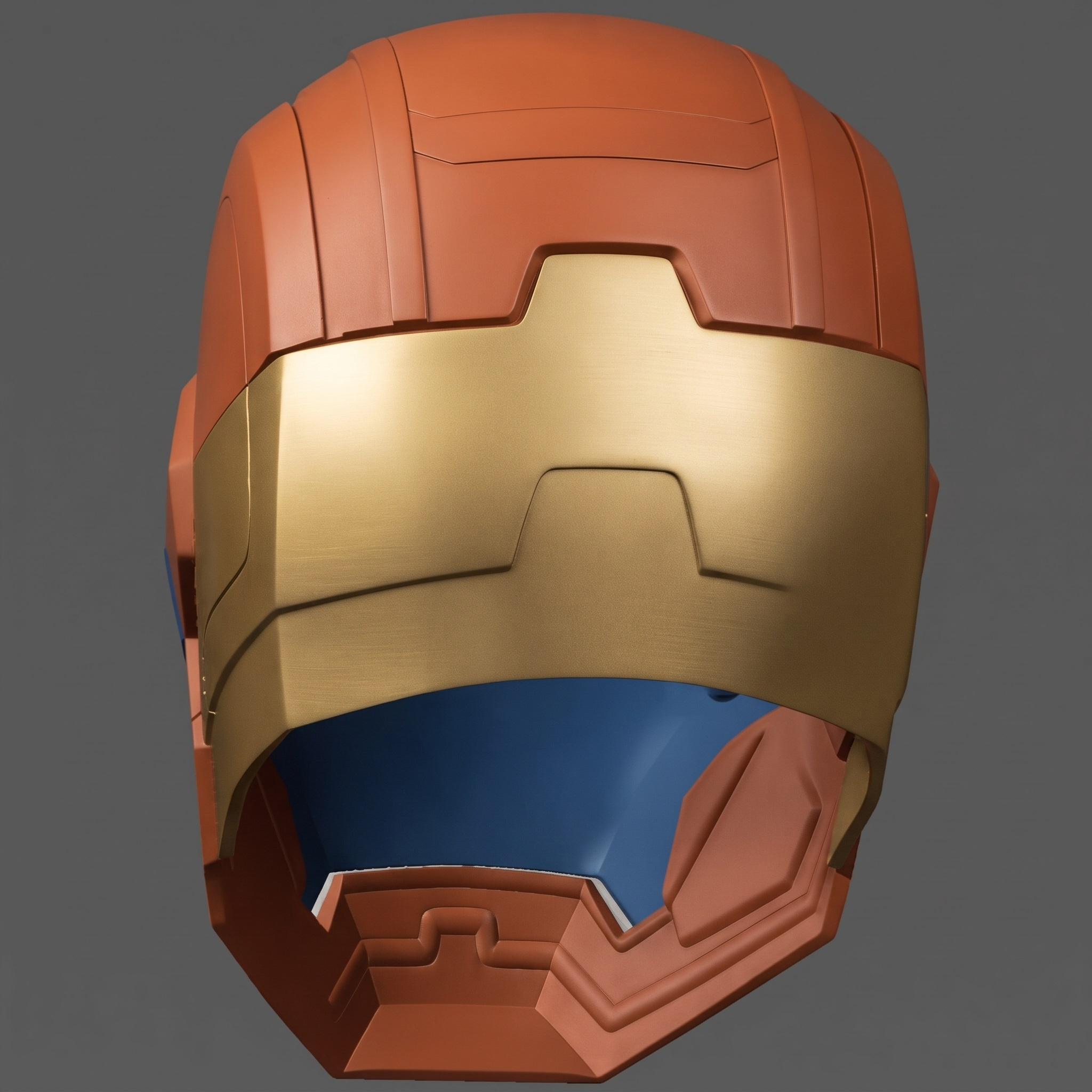 Iron Man Patriot Armor Suit From Iron Man 3 3D Print Model 3D Model
