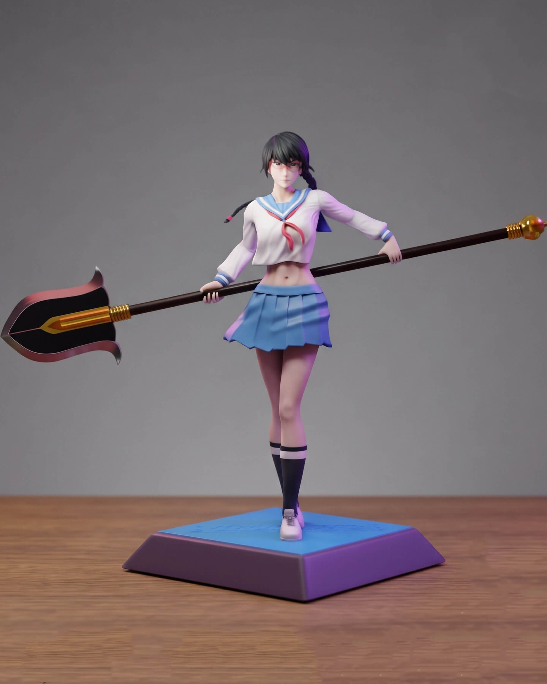 Lisa Yadomaru Sculpture 3D Print Model 3D Model