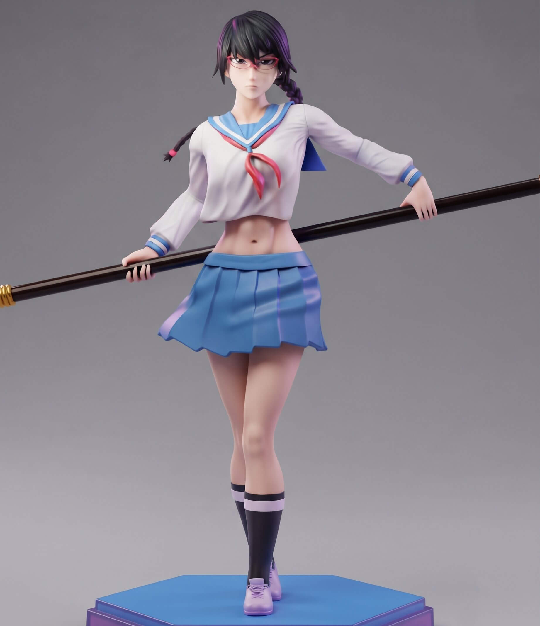 Lisa Yadomaru Sculpture 3D Print Model 3D Model