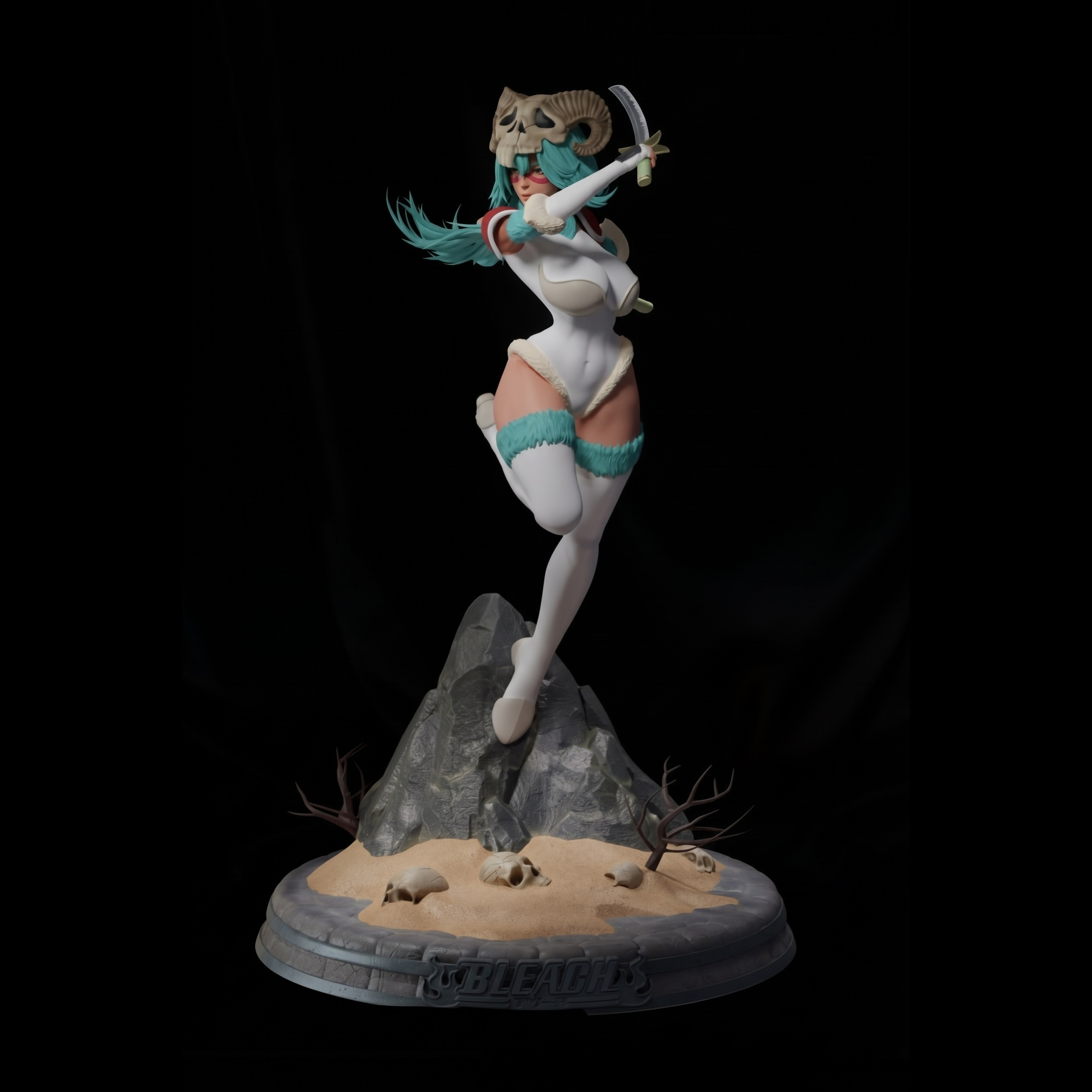 Nelliel Bleach Sculpture 3D Print Model 3D Model