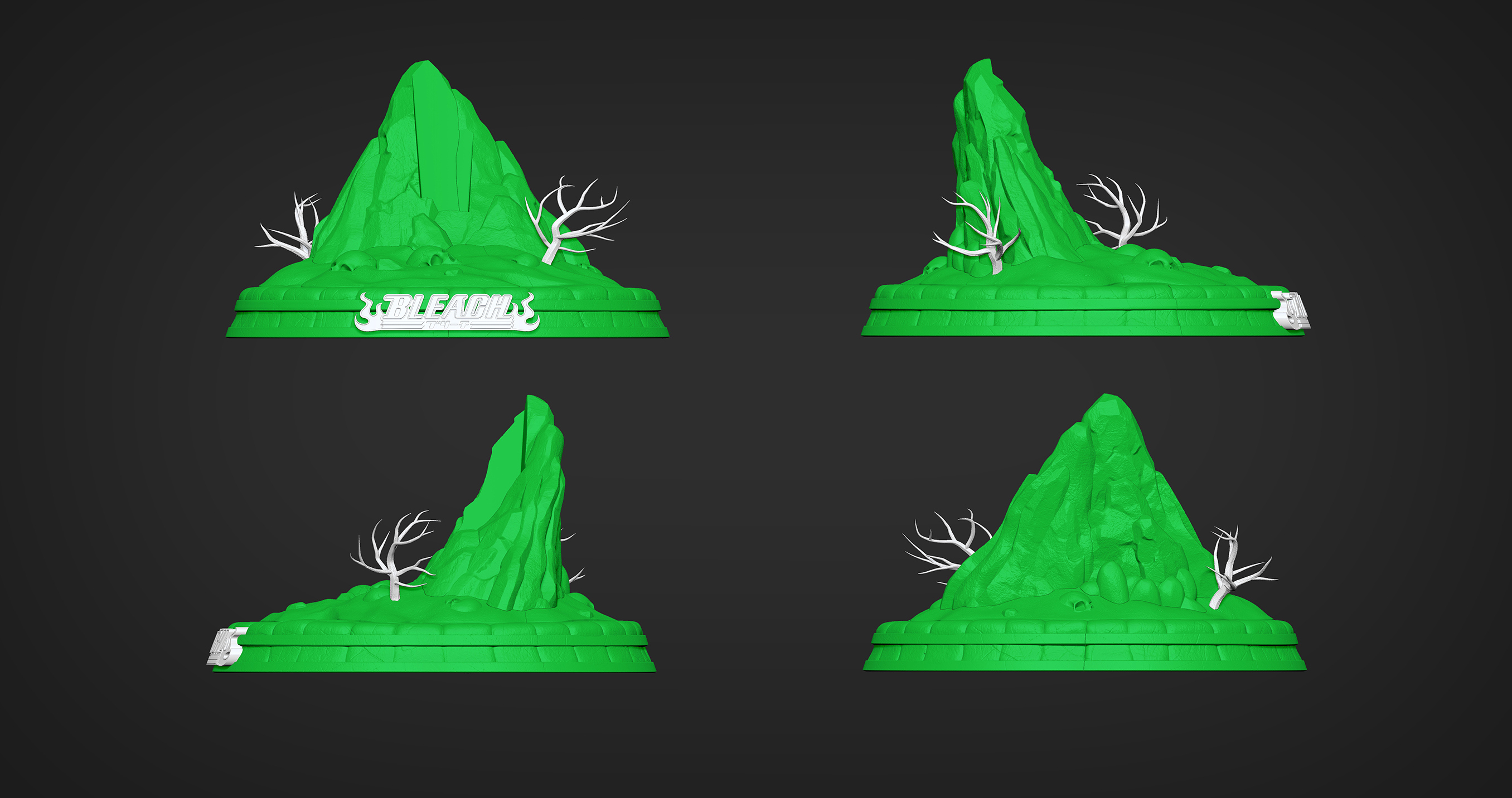 Nelliel Bleach Sculpture 3D Print Model 3D Model