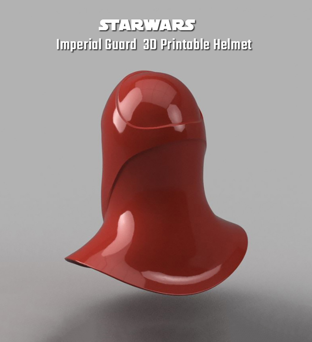 Star Wars Imperial Guard Helmet 3D Print Model 3D Model
