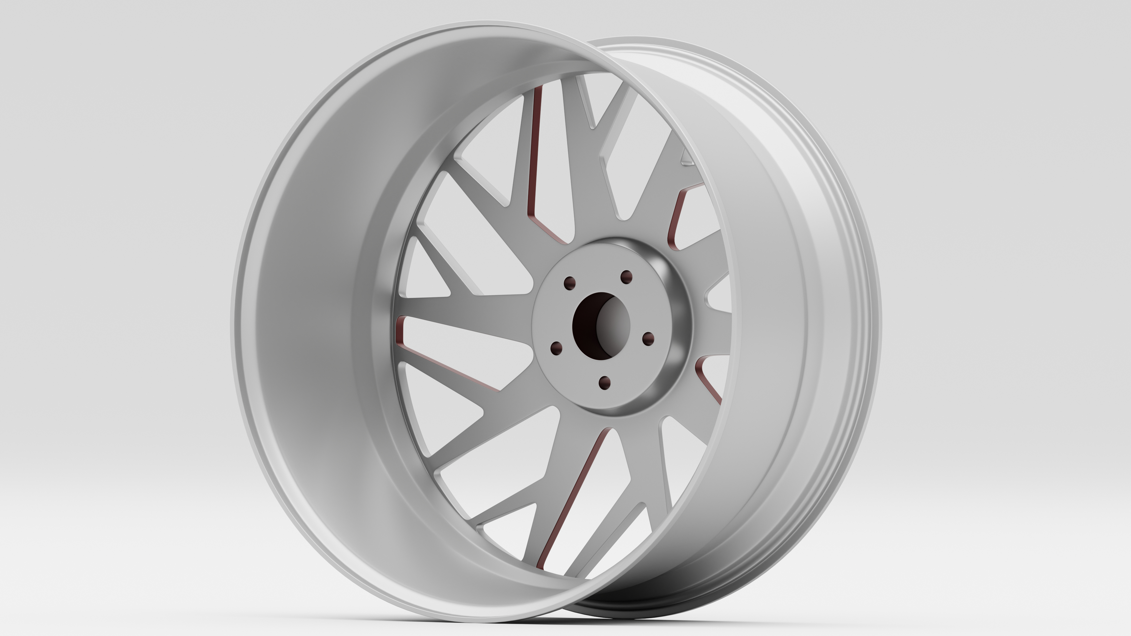 Forgiato Tec Mono 1.17 Rim 3D Model