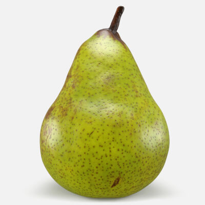 Realistic Pear