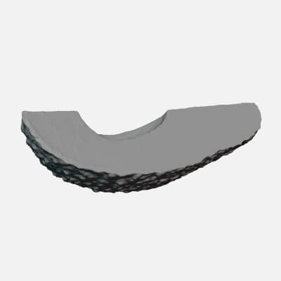 Avocado Slice - For 3D Print