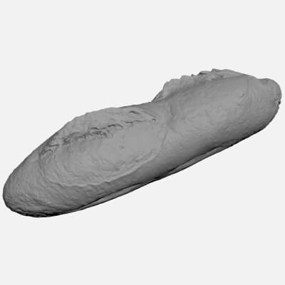 Baguette Roll - For 3D Print