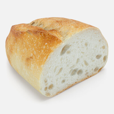 Batard Bread Half 02