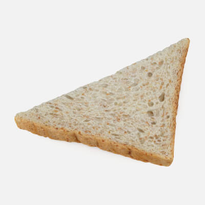 Bread Half Slice 01