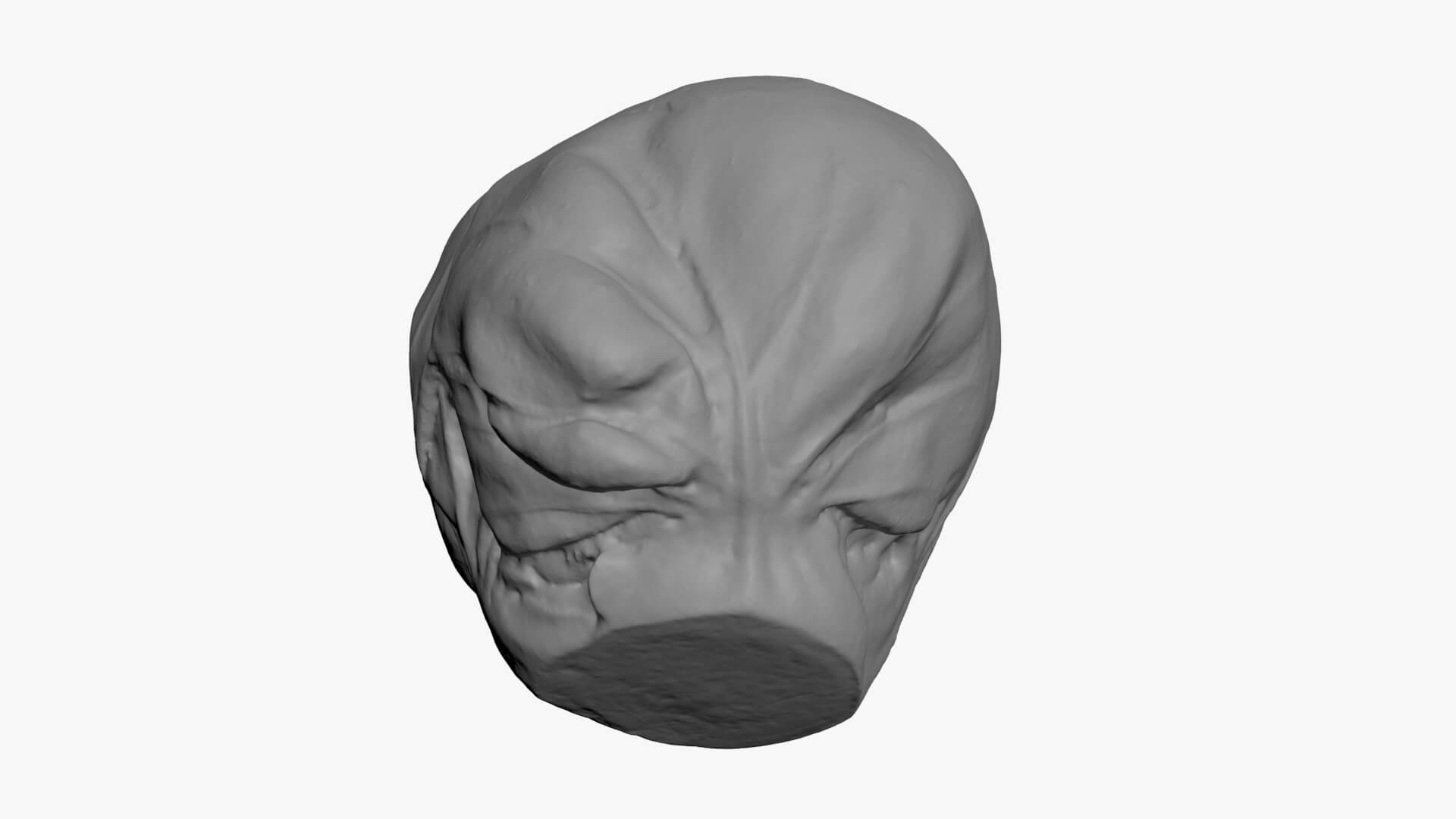 Brussels Sprout 03 - For 3D Print 3D Model