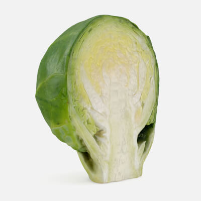 Brussels Sprout Half 03