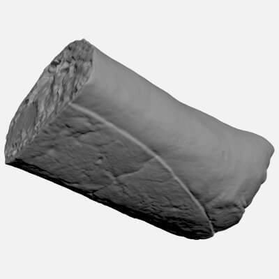 Burrito Half 01 - For 3D Print
