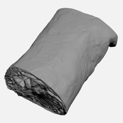 Burrito Half 02 - For 3D Print