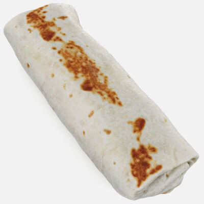 Realistic Burrito