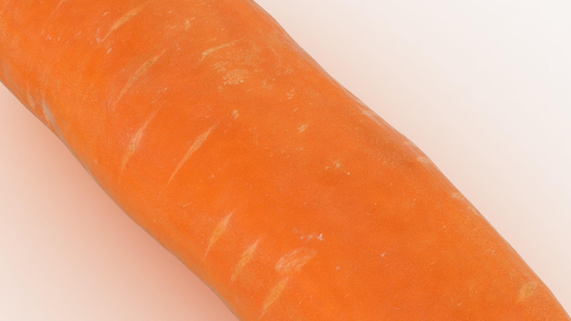 Realistic Carrot 01 3D Model