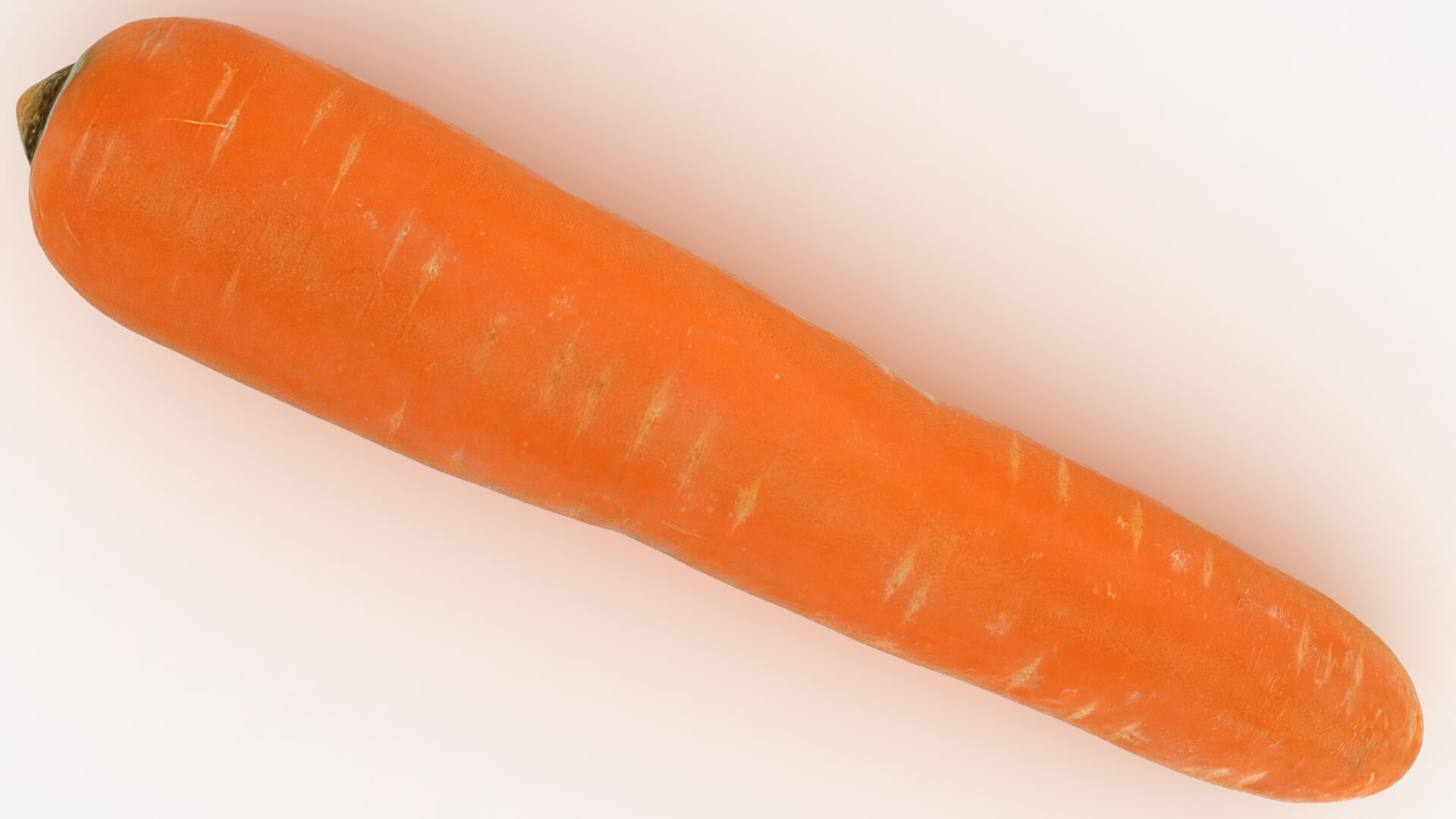 Realistic Carrot 03 3D Model