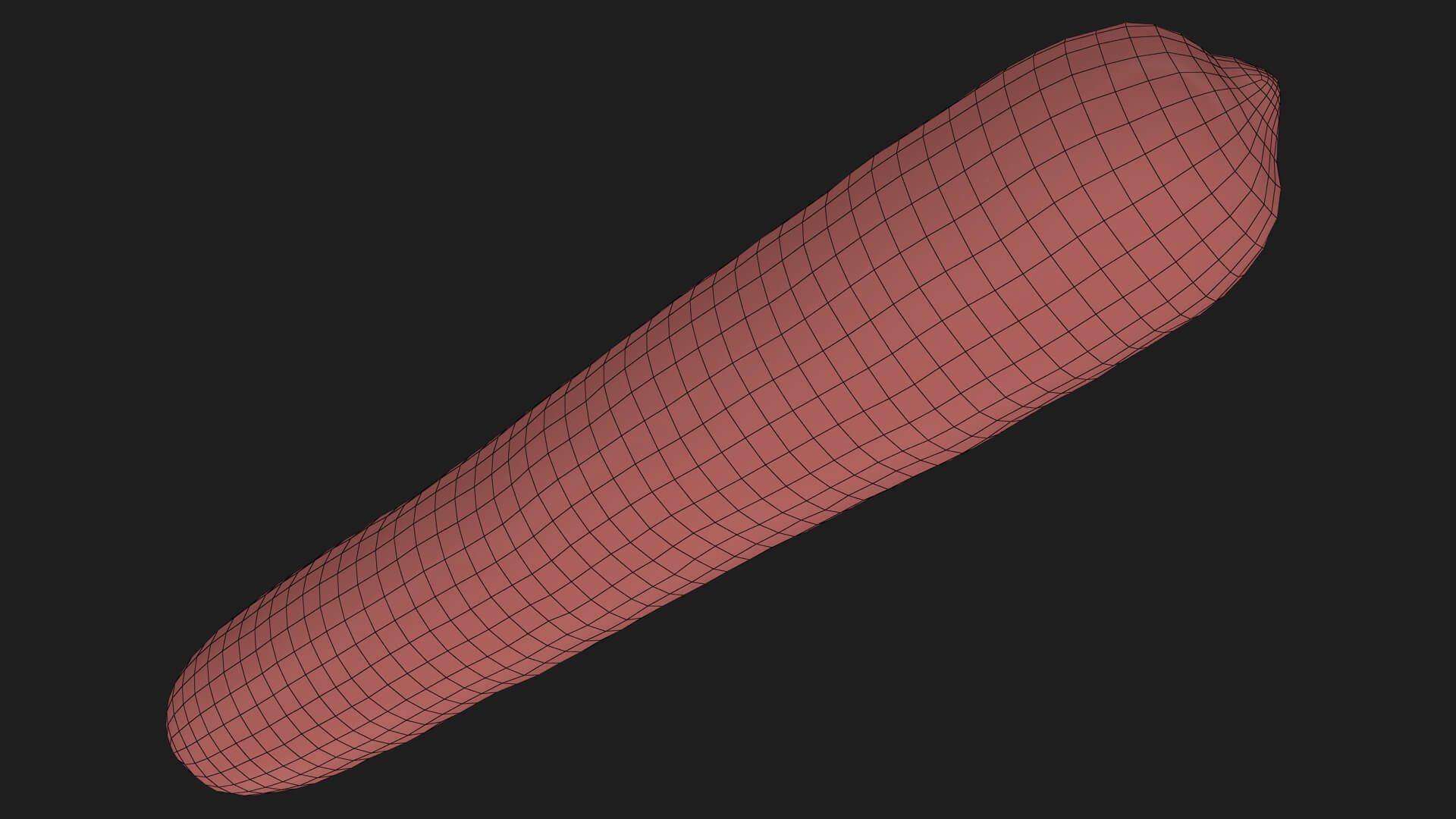 Realistic Carrot 03 3D Model