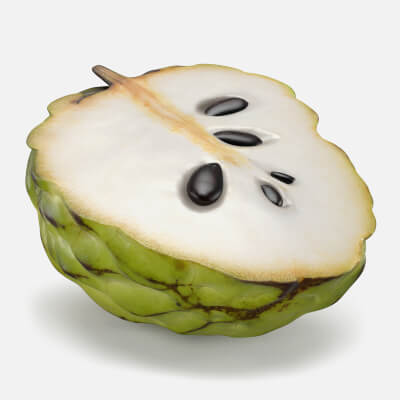 Cherimoya Half