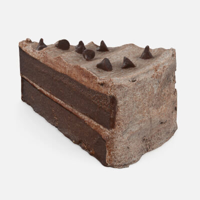 Chocolate Fudge Cake - 3D Scanned