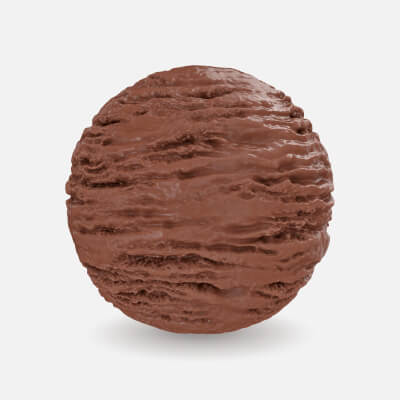 Chocolate Ice Cream Ball