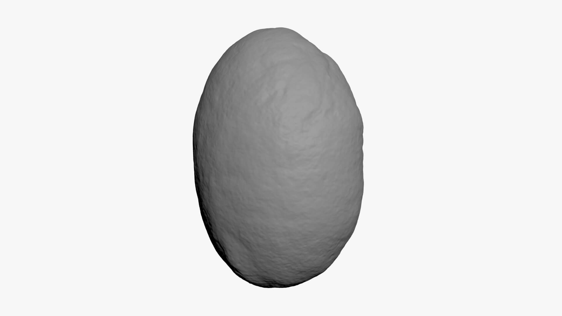 Coffee Bean 03 - For 3D Print 3D Model