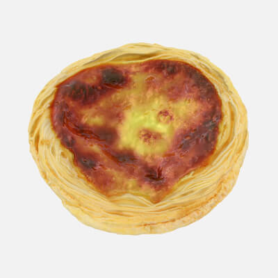 Realistic Egg Tart 02