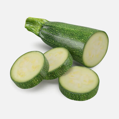 Fresh Green Zucchini Slices 2