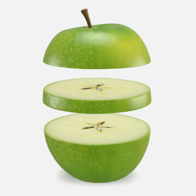 Green Apple Slices