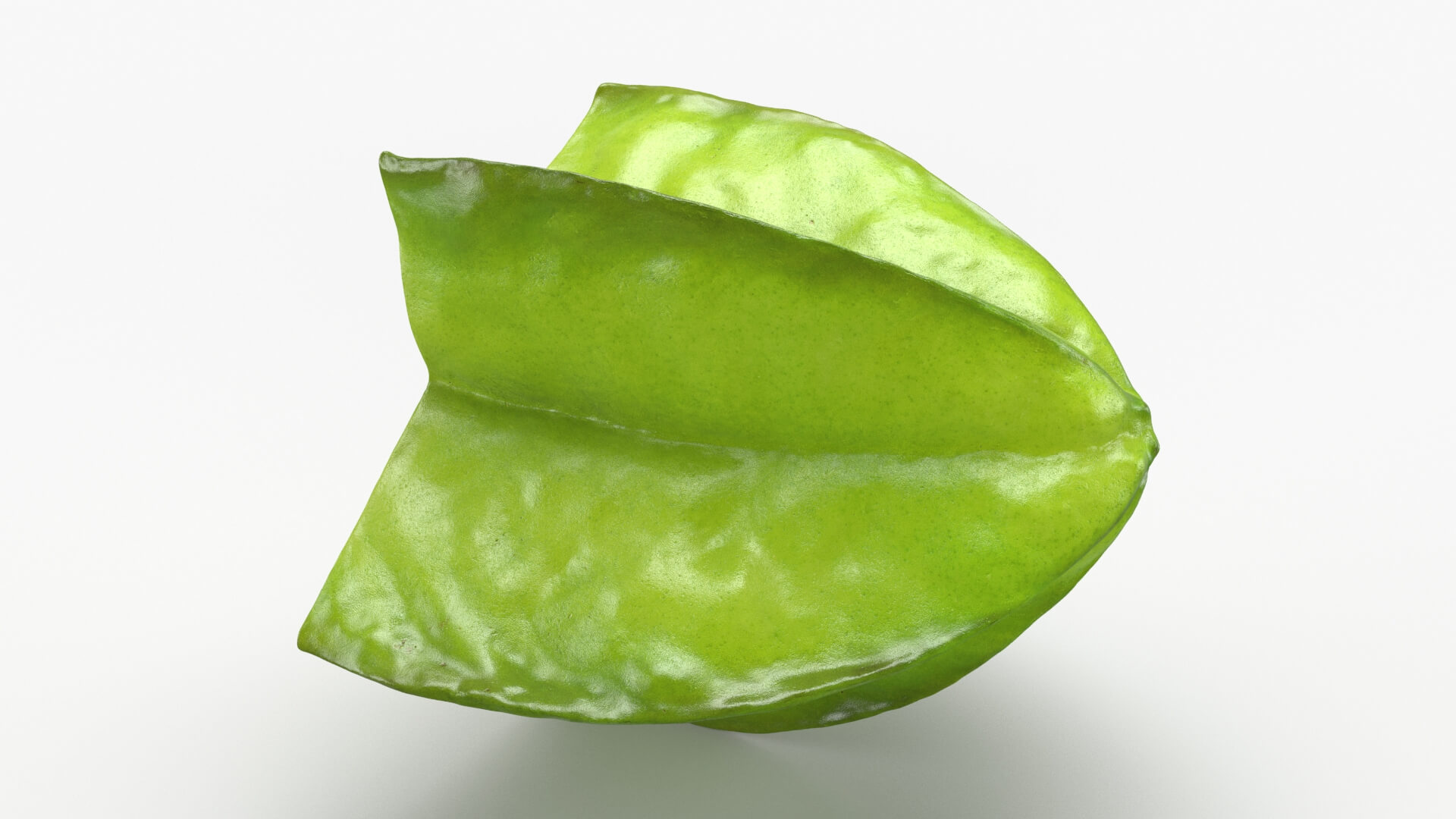 Half Cut Star Fruit 3D Model
