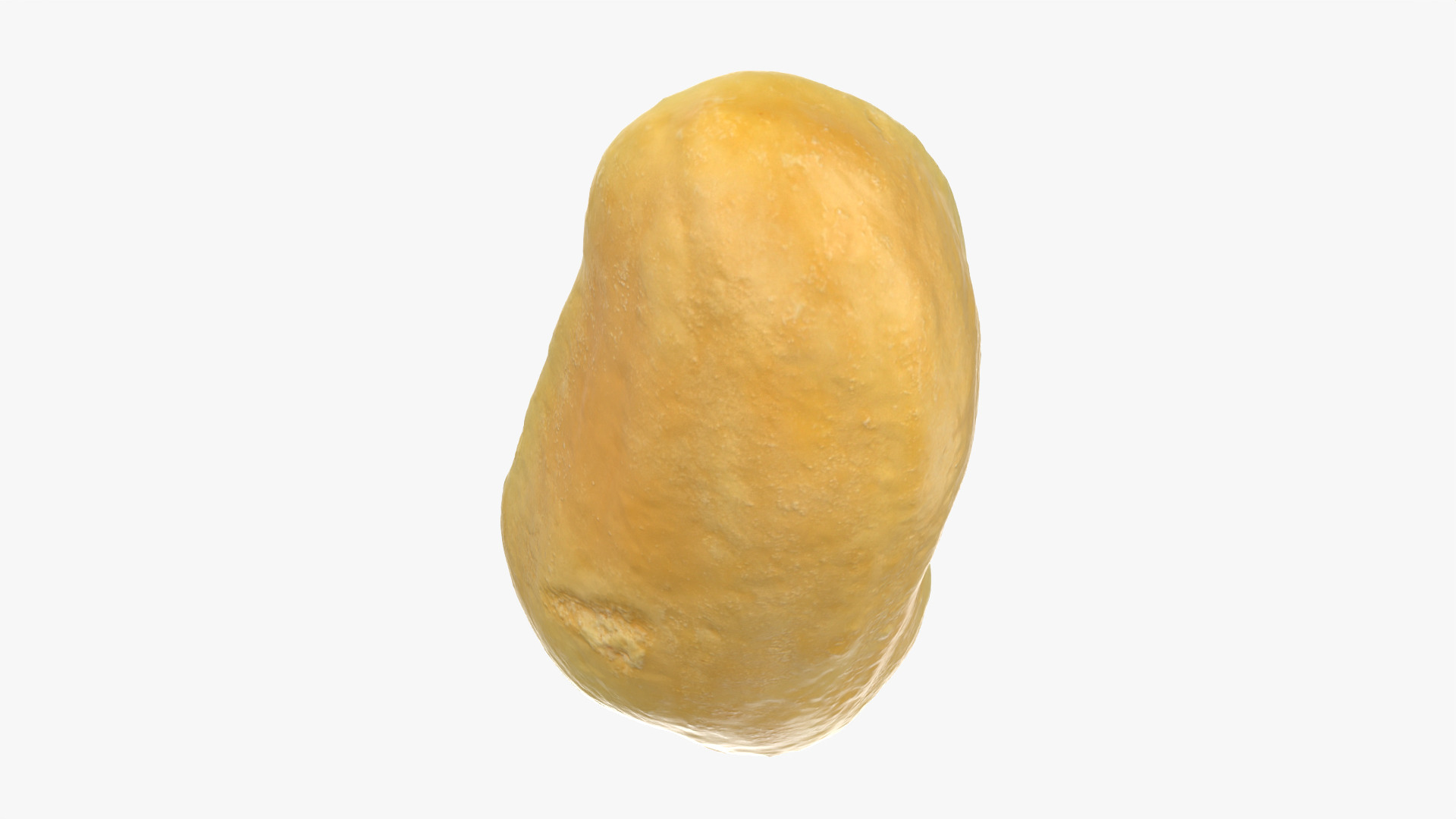 Half Peeled Peanut 01 3D Model
