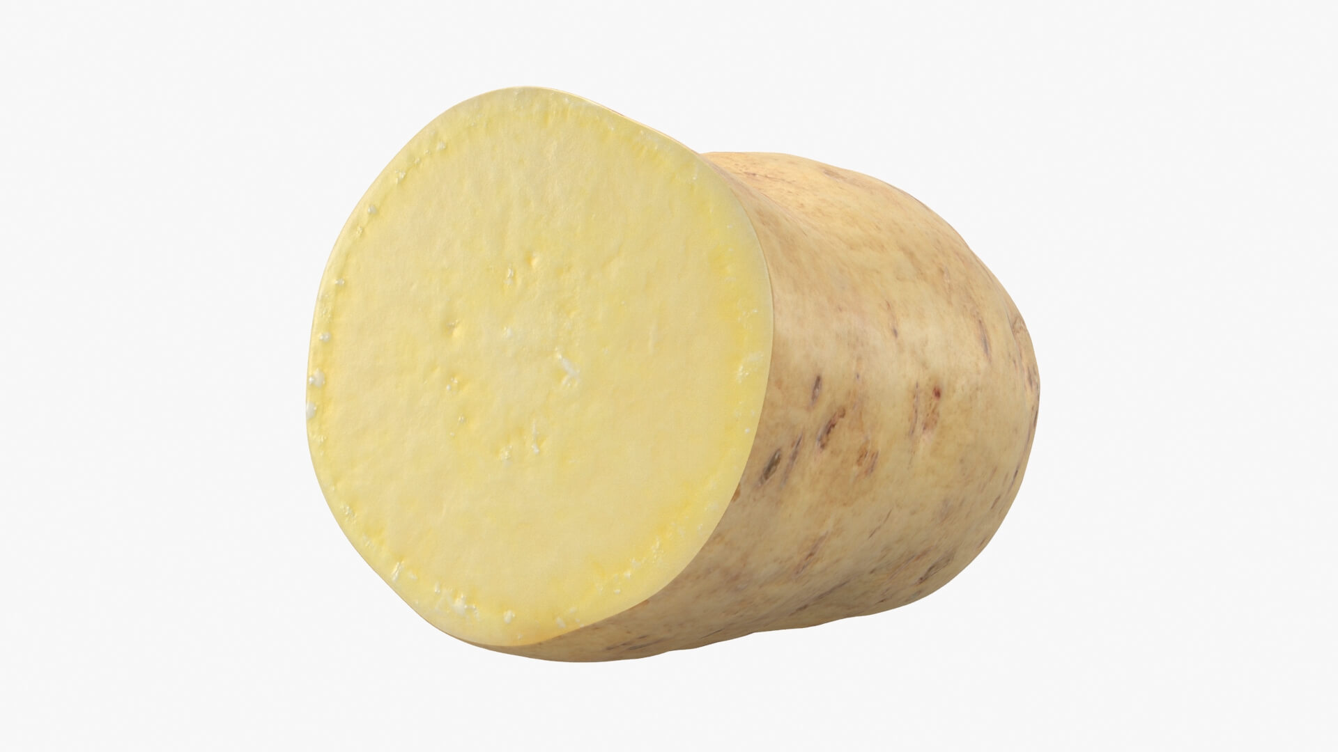 Half Sweet Potato 01 3D Model