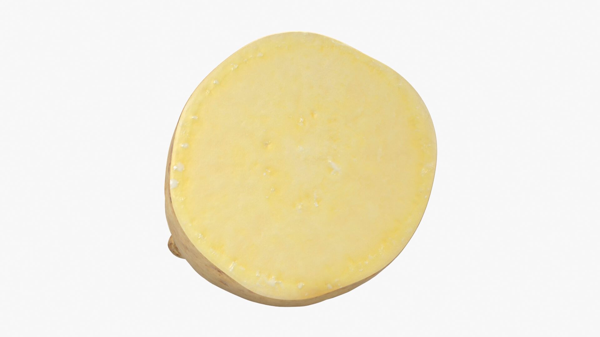 Half Sweet Potato 01 3D Model