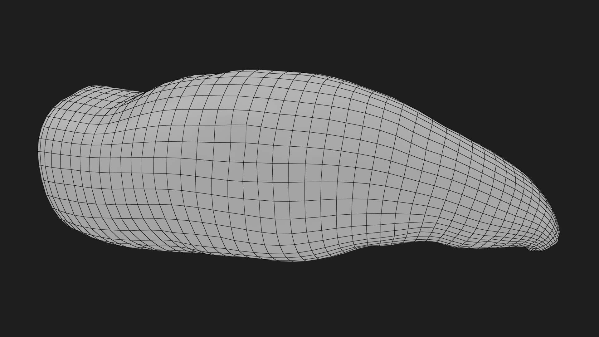 Half Sweet Potato 01 3D Model