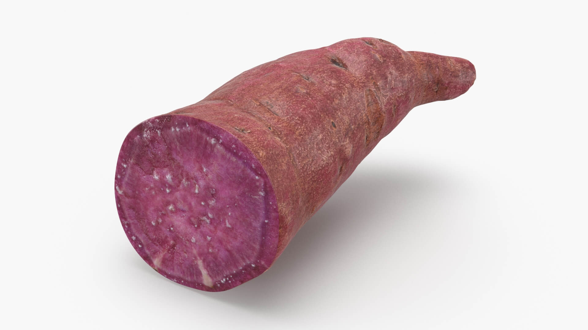 Half Sweet Potato 02 3D Model