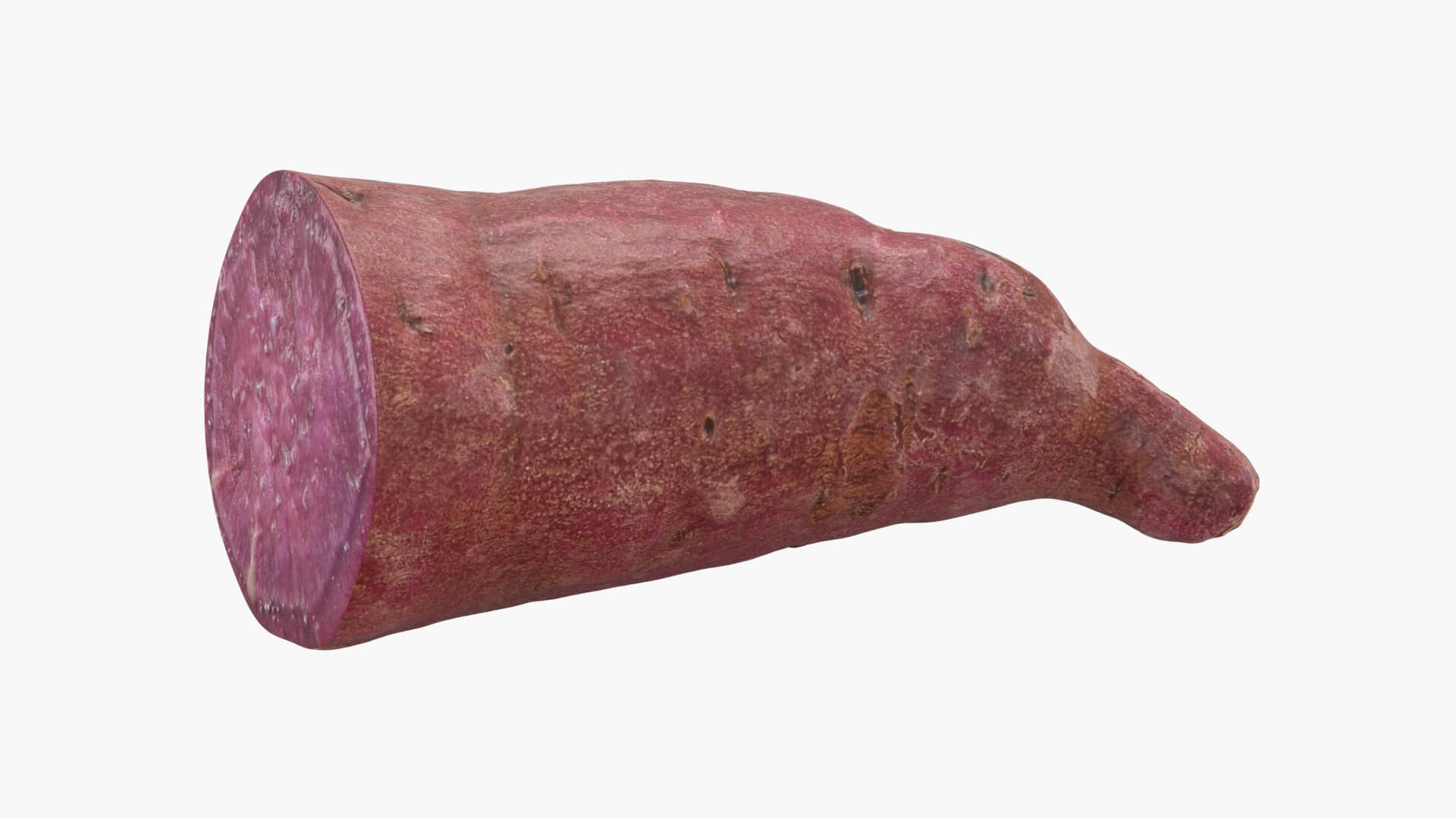 Half Sweet Potato 02 3D Model