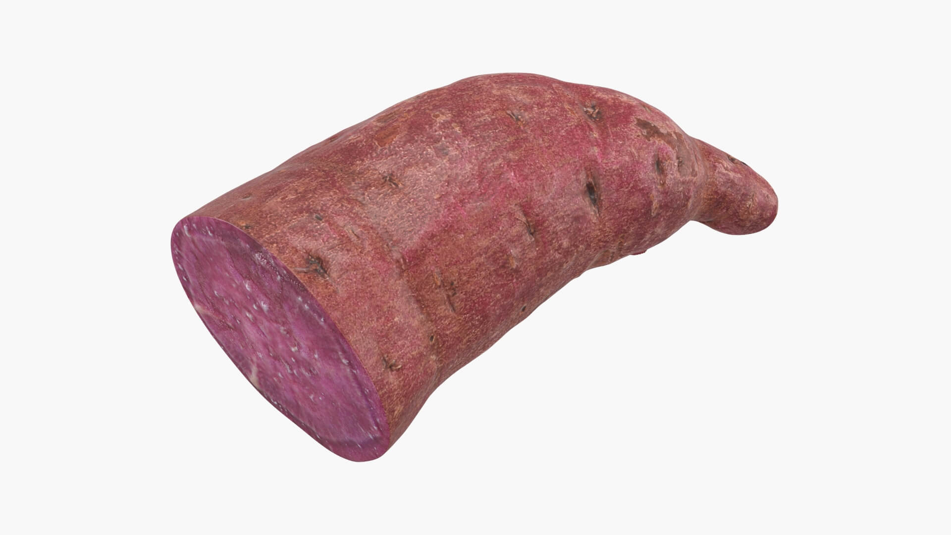 Half Sweet Potato 02 3D Model