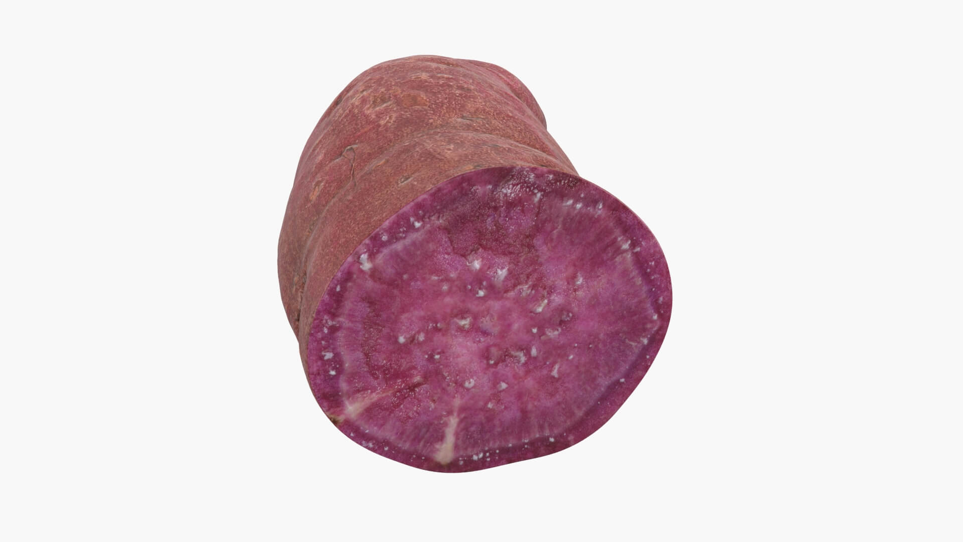 Half Sweet Potato 02 3D Model