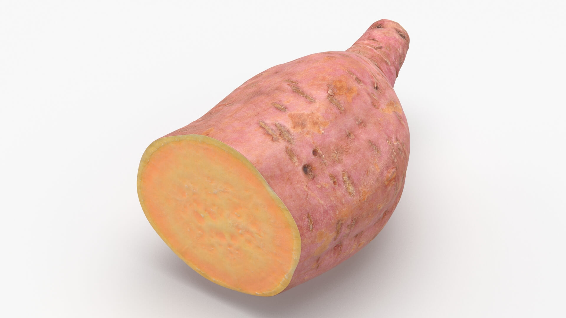 Half Sweet Potato 05 3D Model