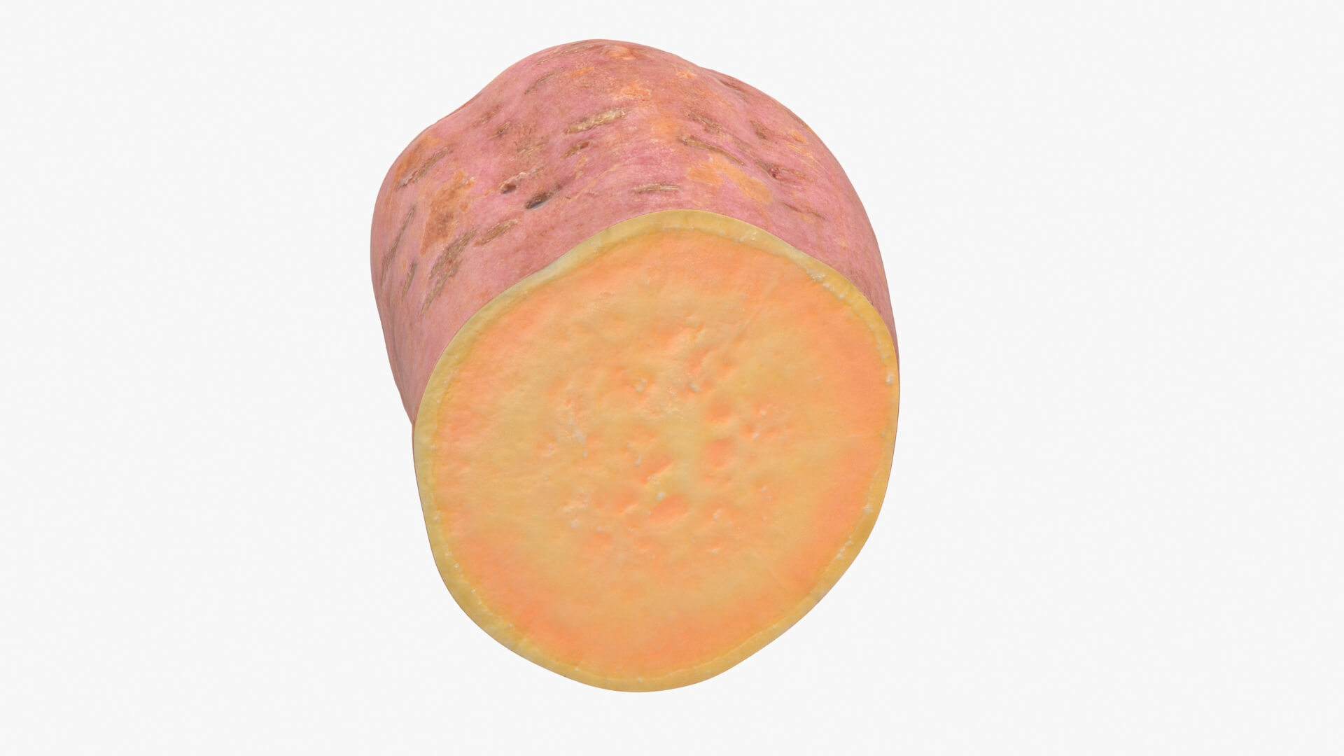 Half Sweet Potato 05 3D Model